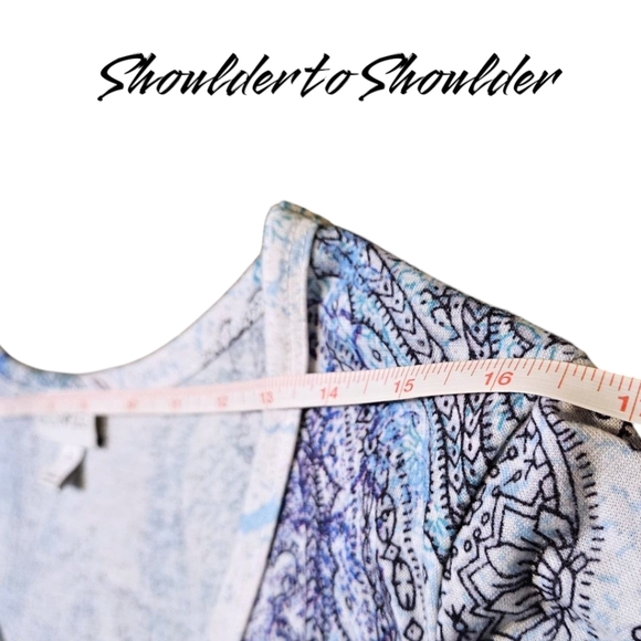 WM Y2K Embellished Paisley Tee Sz XL Fashion Bug Fairycore Bling 00s Spring - Picture 14 of 14